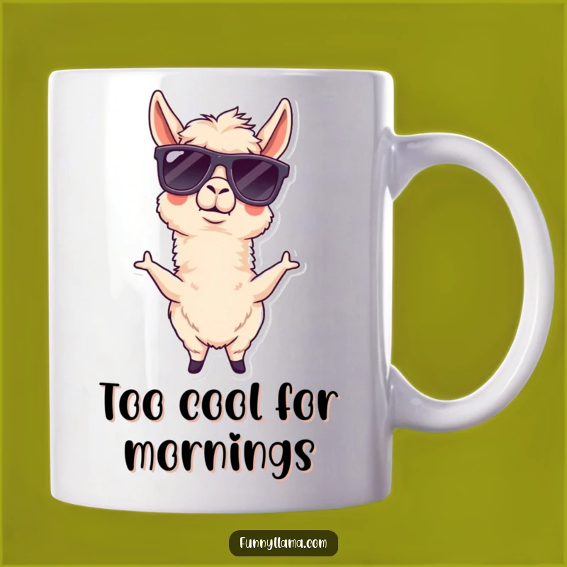 Funny Llama Sunglasses Mug: A Hilarious Gift for Alpaca Lovers
