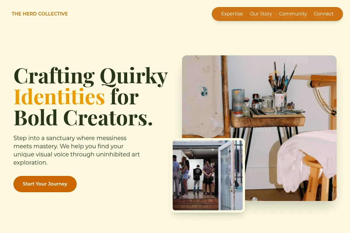 Quirky Art Studio