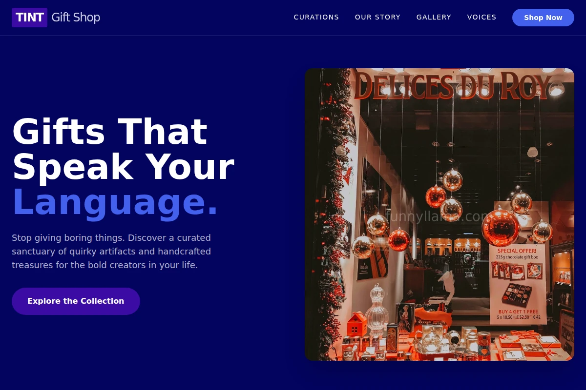 Tint Gift Shop