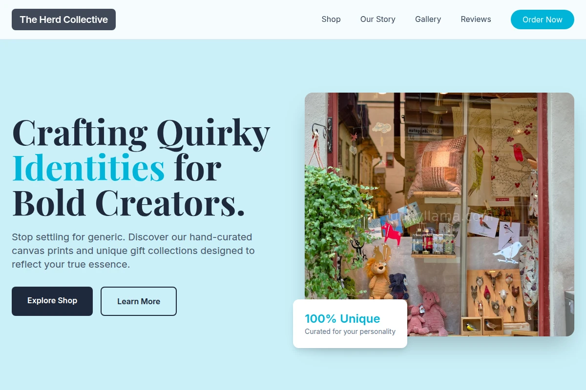 Canvas Gift Shop