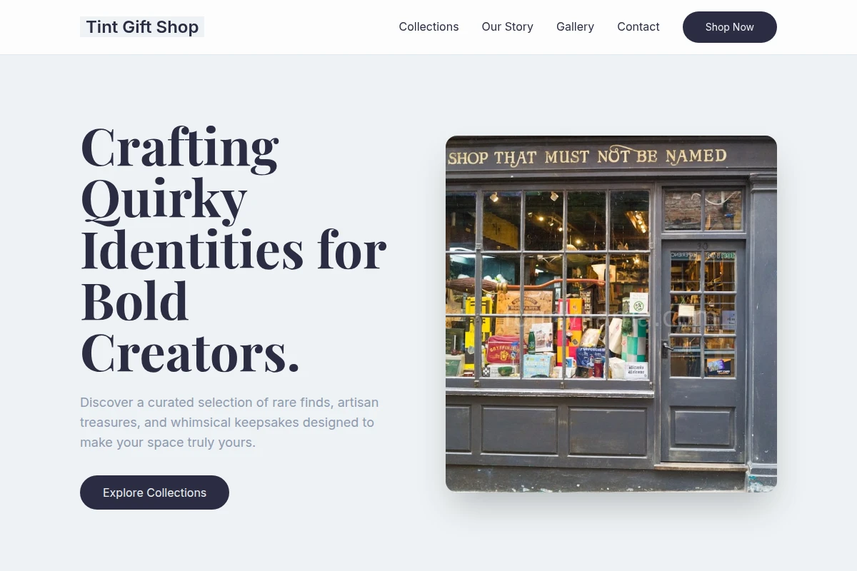 Tint Gift Shop