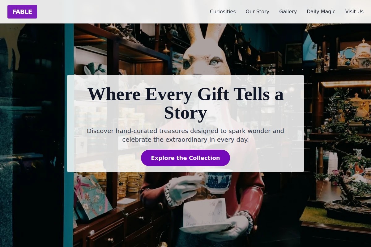 Fable Gift Shop